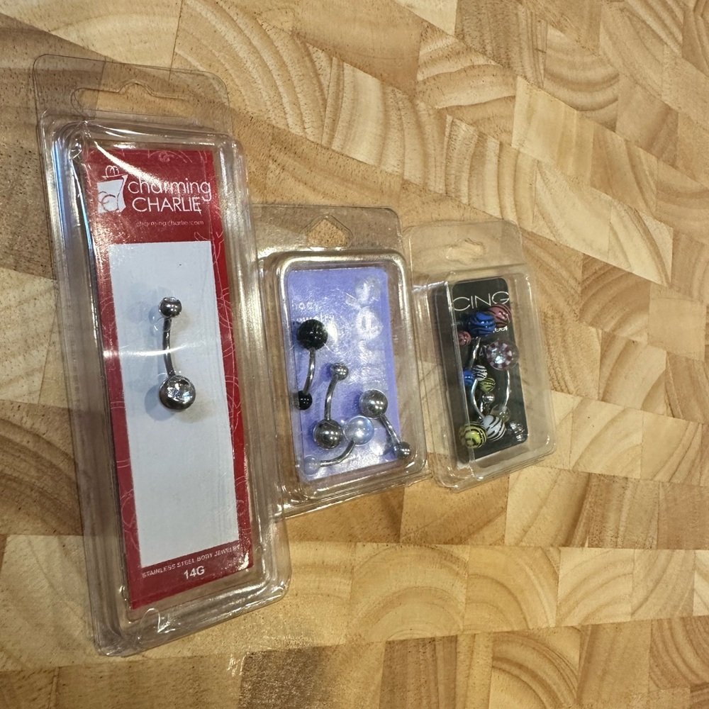 Assorted Belly Button Rings - Picture 2 of 2